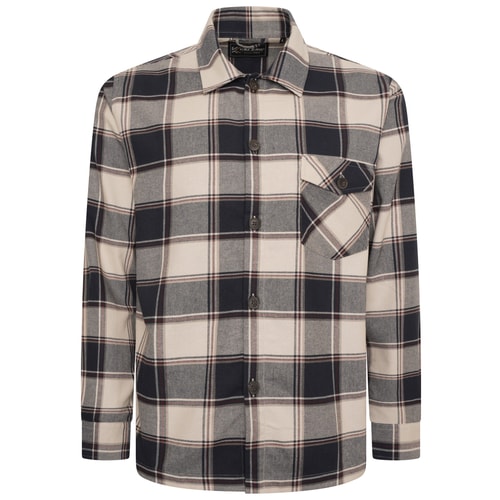 KAM Überhemd aus Baumwolltwill, Marineblau